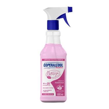 Imagem de Limpador Multiuso Flores Brancas Pulverizador 500ml Coperalcool Bacfre