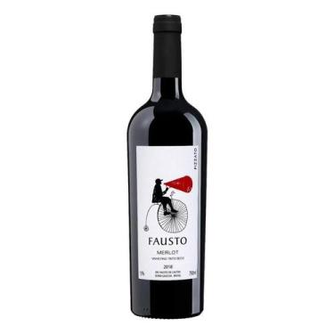Imagem de Vinho Fausto de Pizzato Merlot - 750 ml