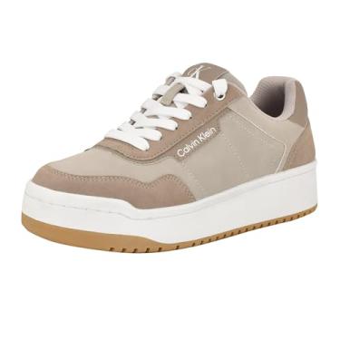 Imagem de Calvin Klein Adryen Tênis feminino, Cinza claro 050, 35