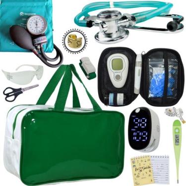 Imagem de Kit Enfermagem Premium Basico - Love Saude, VERDE INCOTERM