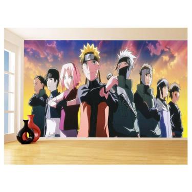 Imagem de Papel De Parede Anime Naruto Mangá Desenho Art 3,5M Nrt09