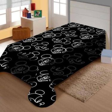 Imagem de Manta Infantil Mickey - Jolitex, PRETO