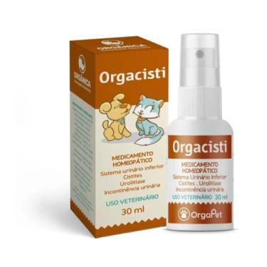 Imagem de Orgapet Orgacisti 30ml Homeopático para Saúde Urinária de Cães e Gatos