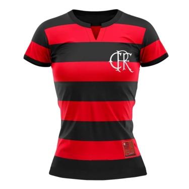 Imagem de Camisa Braziline Flamengo FlaTri CRF Feminina