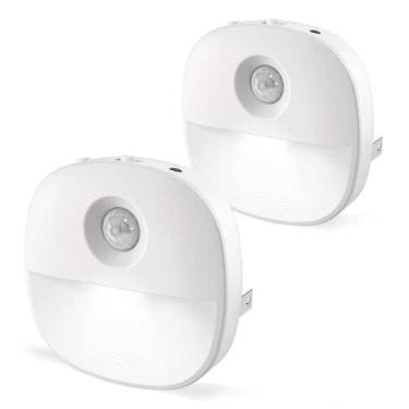 Imagem de Luz noturna Lyridz Plug in com sensor de movimento e do crepúsculo ao 