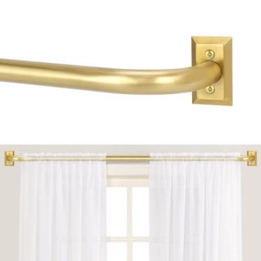 Imagem de Varão de cortina TANGWIN Gold Wrap Around 70-120 cm Blackout