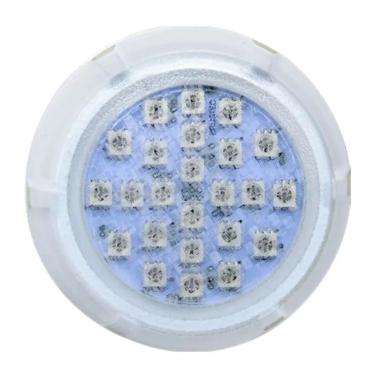 Imagem de Iluminação Para Piscina Refletor Power Led 5w Rgb Em Policarbonato Brustec - Cabo De 20 Metros