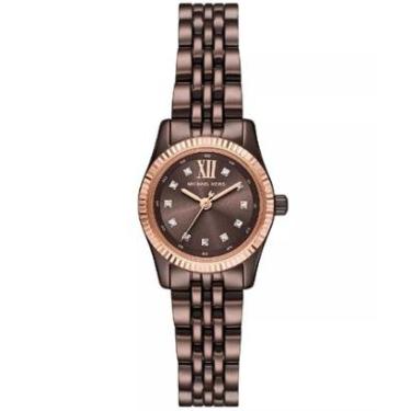 Imagem de Relógio Michael Kors Lexington MK4844/1MN Marrom-Feminino