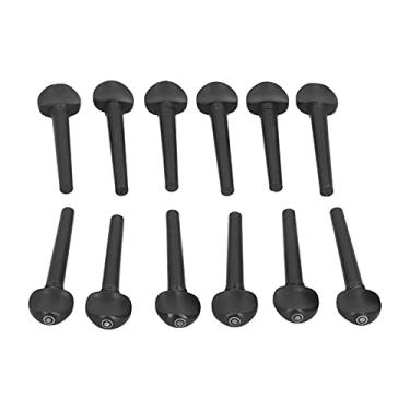 Imagem de RiToEasysports 12pçs Peg de ébano 8.7cm Acessórios de Afinação de Madeira para Violino Oud Violino Com Aparência Requintada