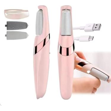 Imagem de Lixador Elétrico Premium Para Pés Removedor de Calos Recarregável USB Portátil 2 Velocidades Spa Caseiro Pés Macios
