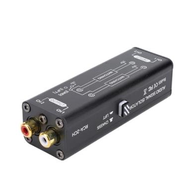 Imagem de GOWENIC Redutor de Interferência Musical Plug and Play, Isolador de Ruído, Eliminador para Home Theater, Reprodutor de Som de Carro, Hifi Estéreo