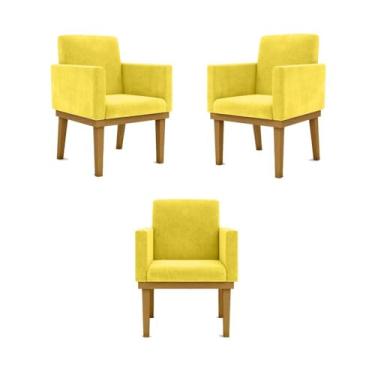 Imagem de Kit 09 Poltronas Decorativa Reforçada Oferta - Balaqui Decor Cor:bege