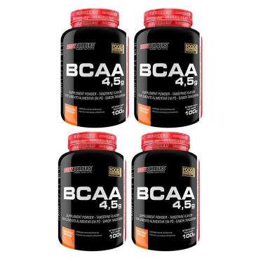 Imagem de Kit 4x BCAA 4.5 100g - Bodybuilders-Unissex