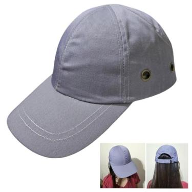 Imagem de Bone com Capacete EPI Obra Segurança do Trabalho Casquete Construçao Reparo Oficina Resistente Proteçao