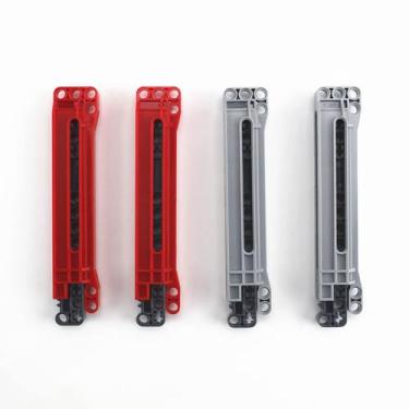 Imagem de Conjunto de blocos de construção de brinquedos, tijolos autotravantes,