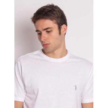 Imagem de Camiseta Branca Lisa Aleatory, Branco, P