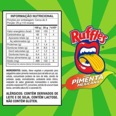 Imagem de Chips Ruffles Sabor Pimenta Mexicana 65G