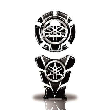 Imagem de Kit Protetor Tanque Moto Yzf-R3 Mt Tenere Yamaha Preto Preto