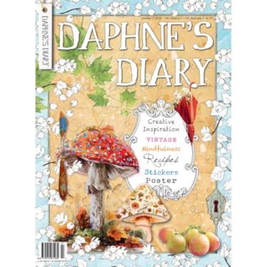 Imagem de Daphne's Diary Revista nº 7 2025 (inglês) | Livro de exercícios de artesanato criativo | Diário interativo para mindfulness, pintura, arte, culinária, viagens e muito mais | Embalado com inspirações