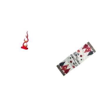 Imagem de Fenteer Enfeite de Mesa Moderno com Escultura de Chamas em Resina para Mesa de Centro de Feriados E Estante de Escritório, Decoração de Casa de Fazenda de Inv