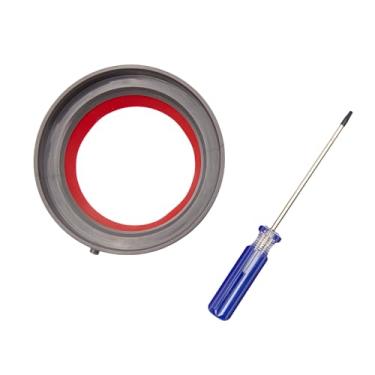 Imagem de Gloate Substituição do anel de vedação fixo do compartimento de poeira para aspirador de pó Dyson V12 SV18 SV20, tanque de balde de sujeira, acessórios de peças seladoras de latas