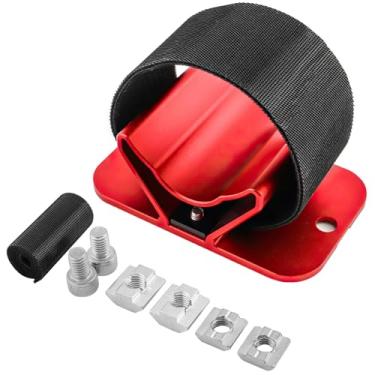 Imagem de Chewtoyo Suporte de rack de roda traseira de carro para bicicletas, suporte de liga de alumínio, adequado para bicicletas de estrada e montanha, fácil de instalar