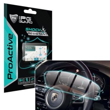Imagem de IPG ProActive compatível com Porsche 2024 2025 Macan EV Turbo Electric 12,6 polegadas painel de dureza 9H protetor de tela Nano Ceramic Film Ultra Responsive High Clarity para MacEv12.6 Dash