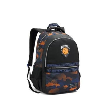 Imagem de Mochila Escolar Infantil Costas Futebol e Basquete Reforçada - Seanite