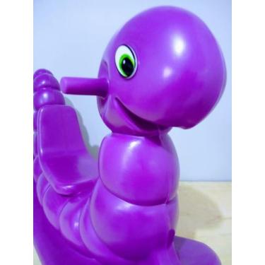 Imagem de Gangorra Nhoca Lagartinha Lilás - Diversão Kids