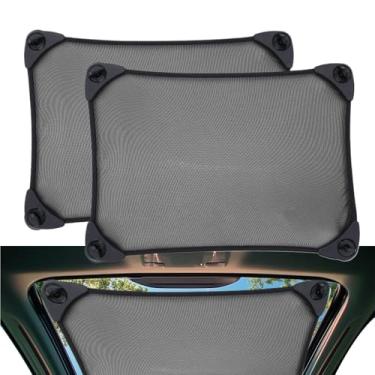 Imagem de Persianas de janela de - Tela de janela lateral do com ventosas, proteção contra luz de assento de veículo de malha para trailer, caminhões, SUVs, automotivo