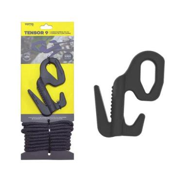 Imagem de Gancho Tensor 9 Com Corda Camping Barraca Lona X4 80 Kg - Ytt
