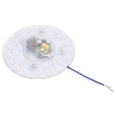 Imagem de Zerodis Ventilador de Teto de 4,9 Polegadas Substituição de Luz LED, Kits de Luz de Ventilador de Teto Cor Ajustável LED Montagem Embutida Painel de de Magnético Placa de de Retrofit para Iluminação