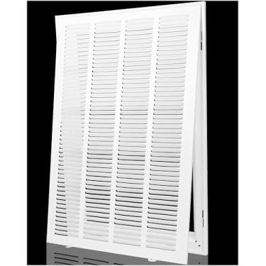 Imagem de Tampa de saída de ar de retorno, grade de filtro de ar de retorno para parede e teto, grade de admissão de ar frio HVAC A/C serve para abertura de duto 40 cm L x 63 cm A, tampa de ventilação HVAC