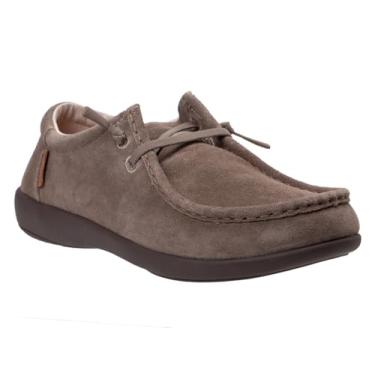 Imagem de Waco Shoe Company Camurça masculina Carefree, Fóssil, 9.5 Wide