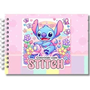Imagem de Colorindo o Stitch  Momentos Criativos com o Alien Travesso - Livro de