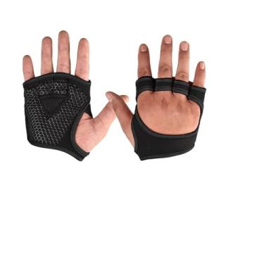 Imagem de 1 Par de Luvas Academia Esportiva Fitness Antichoque para Levantamento pesos Treinamento Ciclismo MTB com Dedo Meio Home