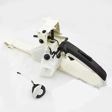 Imagem de shuihuo Tampa de peso do cabo traseiro do tanque de combustível a gás compatível com STIHL Serra 026 MS260 024 MS240