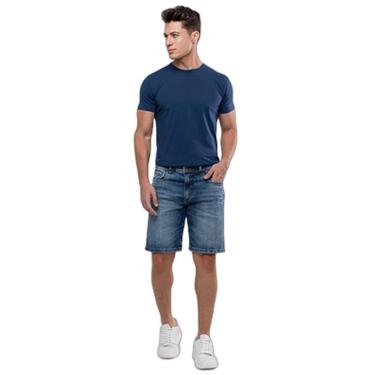 Imagem de BERMUDA JEANS SLIM FIT MASCULINA COM ELASTANO-Masculino