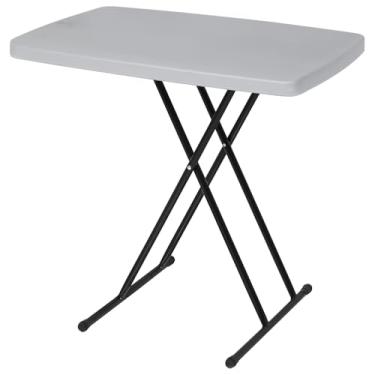 Imagem de Bel - Mesa Dobrável Portátil com Ajuste de Altura 76 cm Cinza