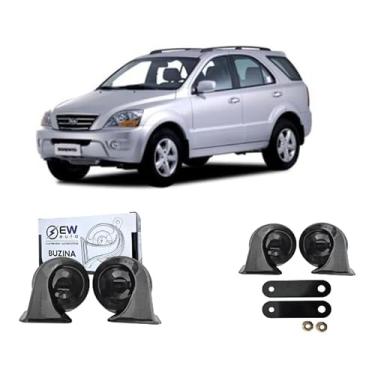 Imagem de BUZINA AUTOMOTIVA CARACOL (PAR) GRAVE/AGUDO PARA SORENTO 2004 >2009 - TIGER AUTO