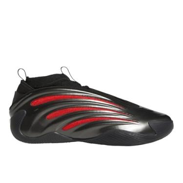 Imagem de Adidas Harden Volume 9 - masculino (JH6483, vermelho lúcido/preto/calçado branco), Vermelho lúcido/preto/calçado branco, 40