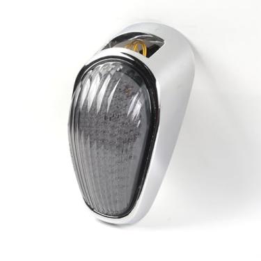 Imagem de Lanterna traseira de LED Arashi para Kawasaki Vulcan 2000 VN2000 2005-2007, peças de acessórios de reposição de motocicleta, luz traseira de freio, lente de fumaça integrada