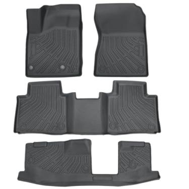 Imagem de Priprilod Tapetes de 4 peças de forro de carga, adequado para Mitsubishi Outlander 2022 2023 2024 2025, não serve para Outlander PHEV/Outlander Sport, conjunto completo de acessórios de interior de
