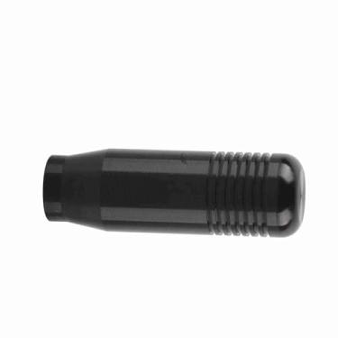 Imagem de aqxreight Liga de Alumínio do Carro Manual Botão de Mudança de Engrenagem Lidar Com Shifter Cabeça 8.5cm para Corrosão de Liga Preta Alta Durável Usar o Botão de Mudança de Engrenagem um para (Preto)