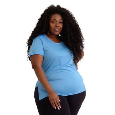 Imagem de Camiseta Feminina Plus Size Tapa Bumbum Mullet Academia - FR Moda Fitn