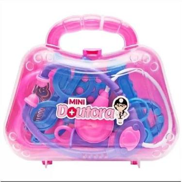 Imagem de Kit Medico Infantil 7 Pecas com Maleta - Poki Toys