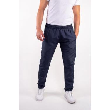 Imagem de Calça Masculina Academia Treino Tactel com Bolsos Laterais - BEN20, Az