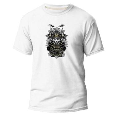 Imagem de  Camiseta Basica Algodão Premium Estampada Japonês Samurai - Pavesi, B