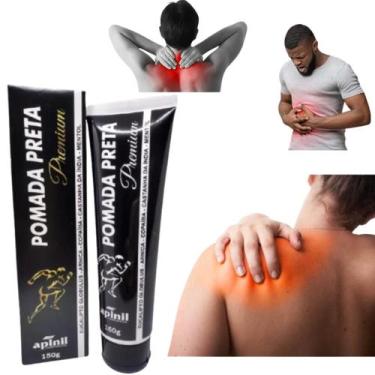 Imagem de Pomada Preta Apinil Soluções Contra Dores