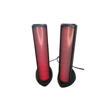 Imagem de Caixa de Som Multimídia 2.0, 20W, PC, Iluminação LED RGB, Modelo MTS3002